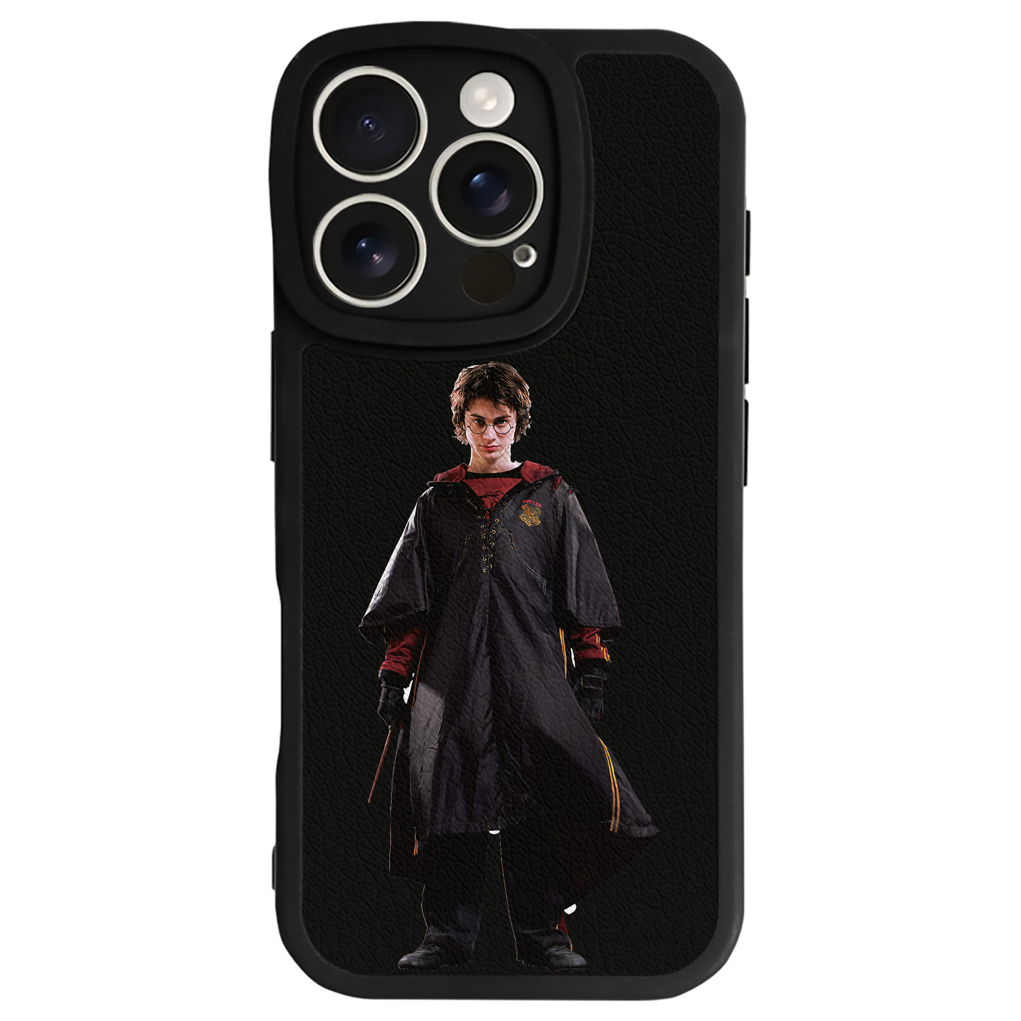（画像用） Harry Potter ハリー・ポッターシリーズ 【iPhone 16シリーズ対応】シリコンスマホケース（レザー調） 材質：シリコン